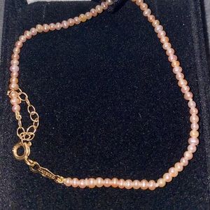 Catbird Ghost Rose pearl bracelet.